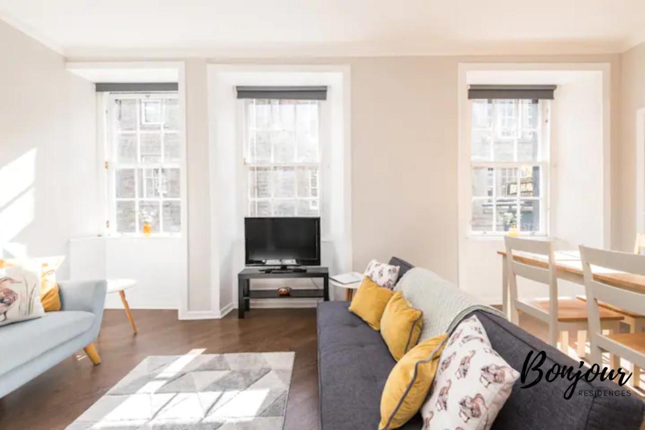 Bright New Town 2Br-1Ba, 1 Min To George St By Bonjour Residences Edinburgh Exterior photo