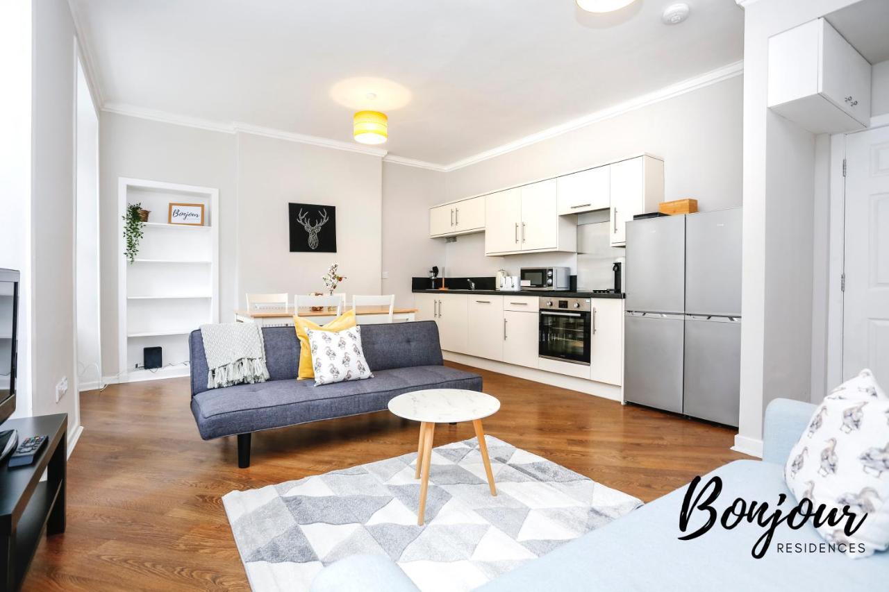 Bright New Town 2Br-1Ba, 1 Min To George St By Bonjour Residences Edinburgh Exterior photo