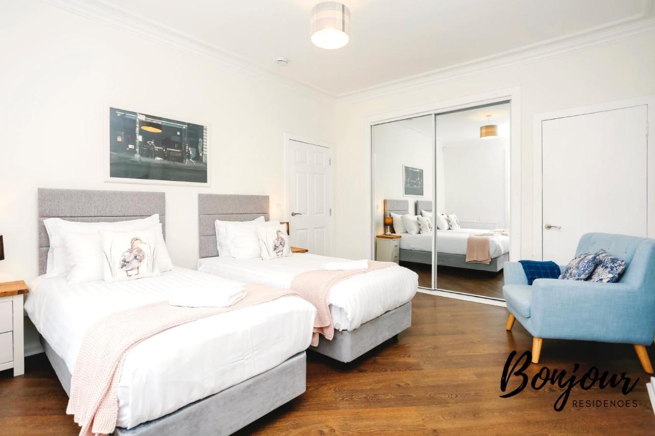 Bright New Town 2Br-1Ba, 1 Min To George St By Bonjour Residences Edinburgh Exterior photo