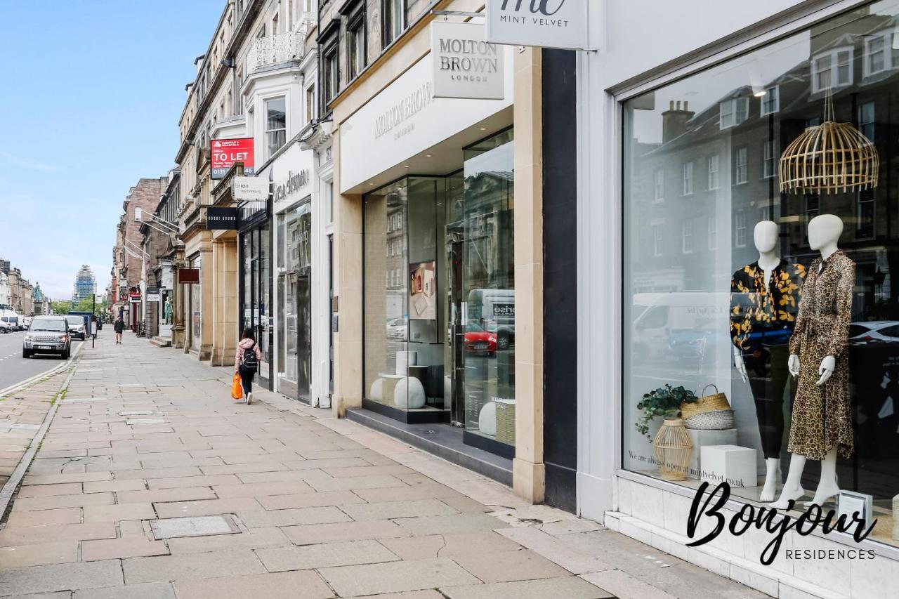 Bright New Town 2Br-1Ba, 1 Min To George St By Bonjour Residences Edinburgh Exterior photo